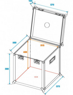 ROADINGER Flightcase Mirror... 2