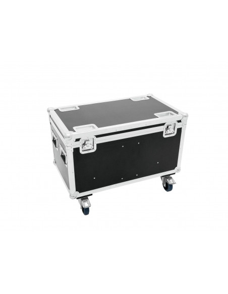 ROADINGER Flightcase 4x Audience Blinder 2xCOB