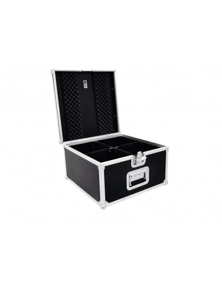 ROADINGER Flightcase 4x PAR-56 Spot short