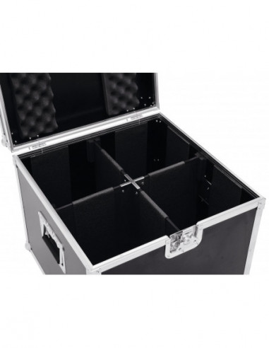 ROADINGER Flightcase 4x PAR-56 Spot long