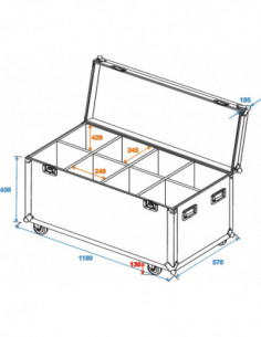 ROADINGER Flightcase 8x... 2