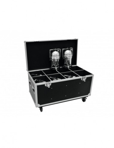 ROADINGER Flightcase 8x PAR-64/ML-56