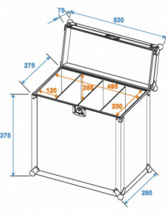 ROADINGER Flightcase 4x SLS... 2