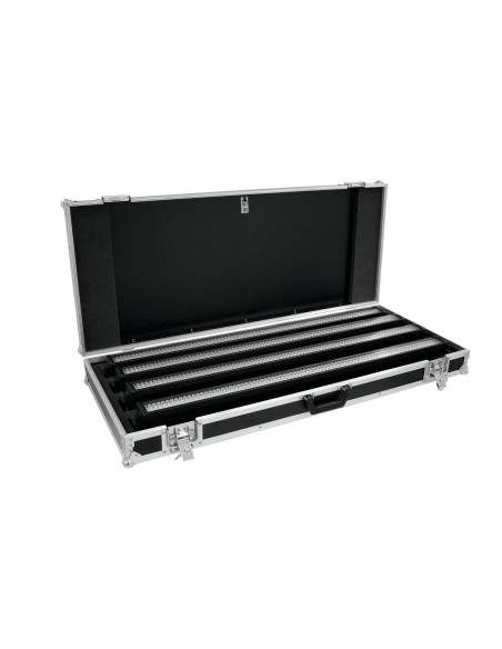 ROADINGER Flightcase 4x LED BAR-252 RGB