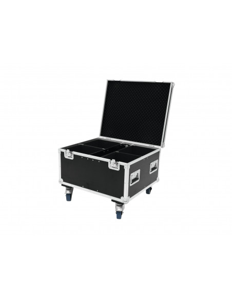 ROADINGER Flightcase 4x TMH-30/TMH-40/TMH-60