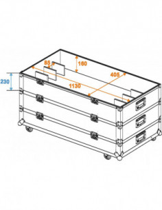 ROADINGER Flightcase 12x... 2