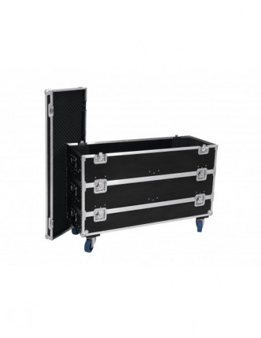 ROADINGER Flightcase 12x LED Bar Size L