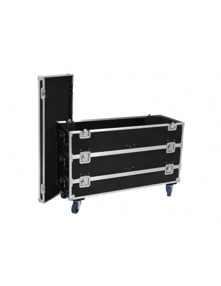 ROADINGER Flightcase 12x LED Bar Size L