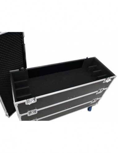 ROADINGER Flightcase 12x LED Bar Size L