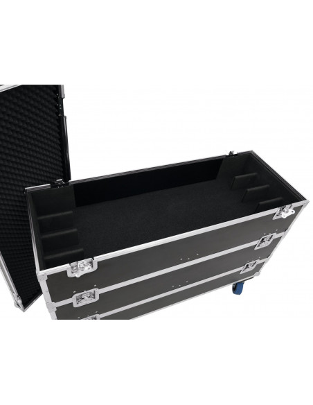 ROADINGER Flightcase 12x LED Bar Size L