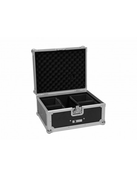 ROADINGER Flightcase EC-AU4 4x AKKU UP 4 QCL Spot QuickDMX