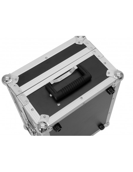 ROADINGER Flightcase EC-4AC 4x AKKU Flat Light Series