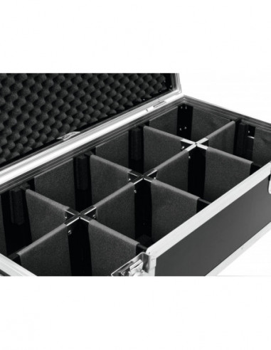 ROADINGER Flightcase 8x AKKU UP-4