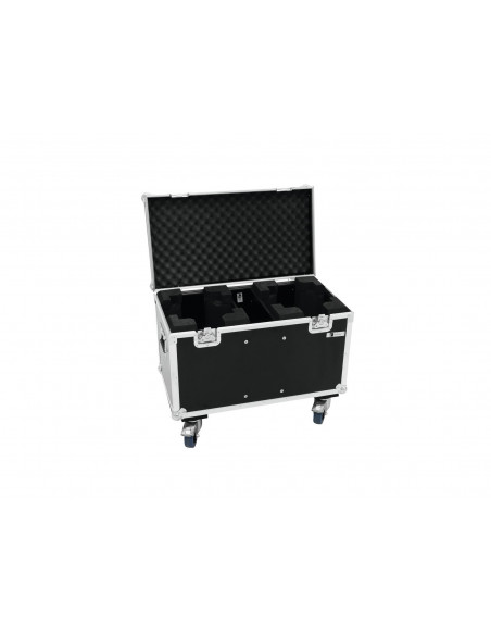 ROADINGER Flightcase 2x TMH-X5 with Wheels