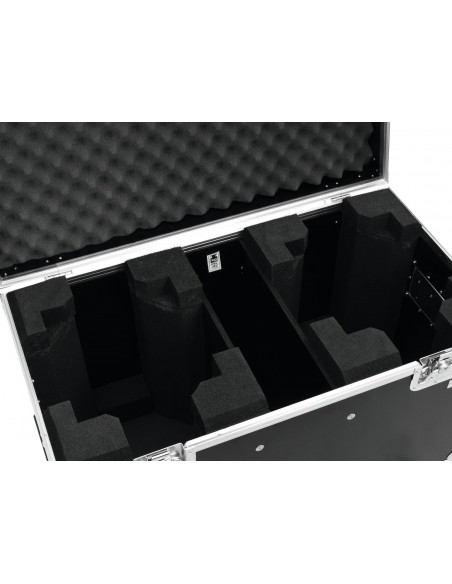 ROADINGER Flightcase 2x TMH-X5 with Wheels
