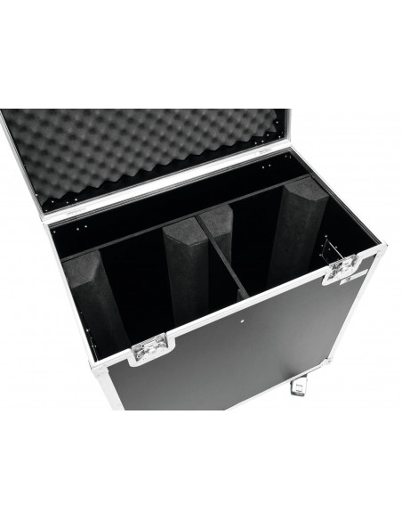 ROADINGER Flightcase 2x PFE-100/120