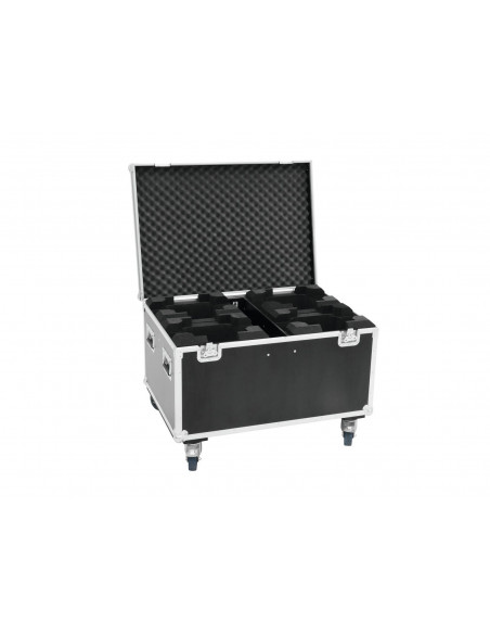 ROADINGER Flightcase 4x TMH-X5 with wheels