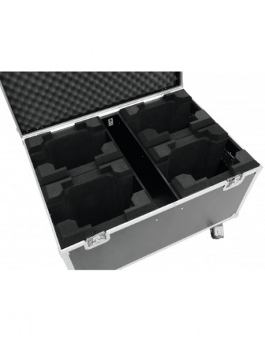 ROADINGER Flightcase 4x TMH-X5 with... ROADINGER Flightcase 4x TMH-X5 with...