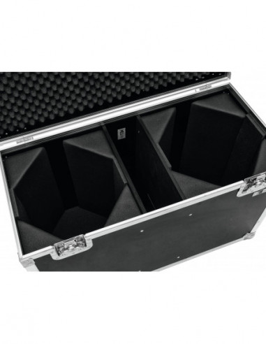 ROADINGER Flightcase 2x LED...