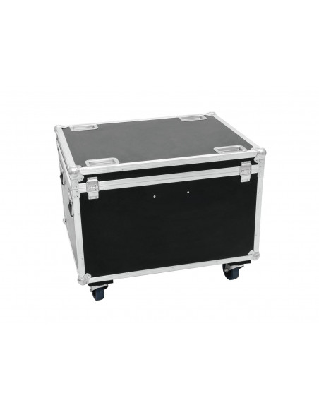 ROADINGER Flightcase 4x LED THA-100F/THA-120PC with wheels