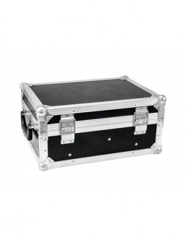 ROADINGER Flightcase 4x AKKU Flat...