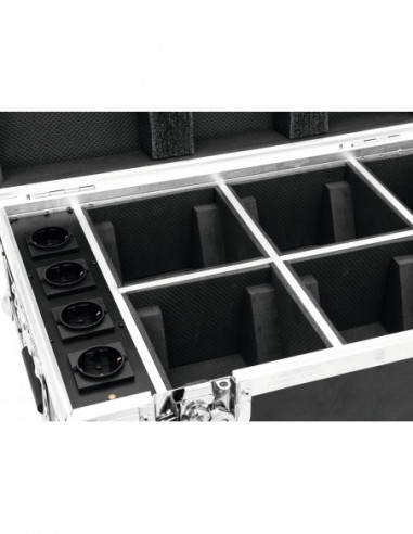 ROADINGER Flightcase 4x AKKU TL-3...