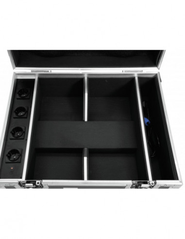 ROADINGER Flightcase 4x AKKU IP UP-4...