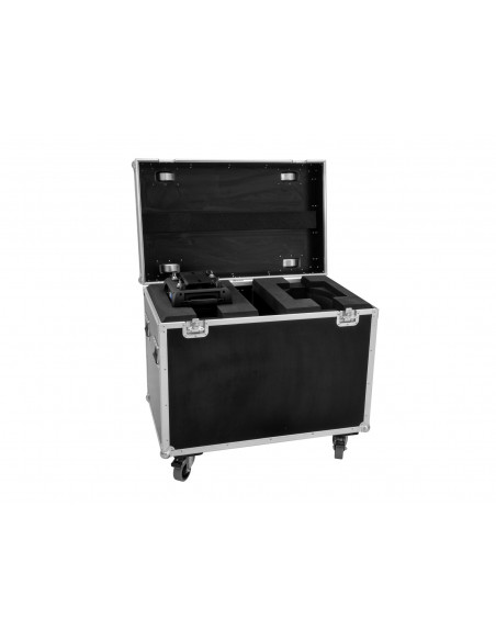 ROADINGER Flightcase 2x DMH-200 LED