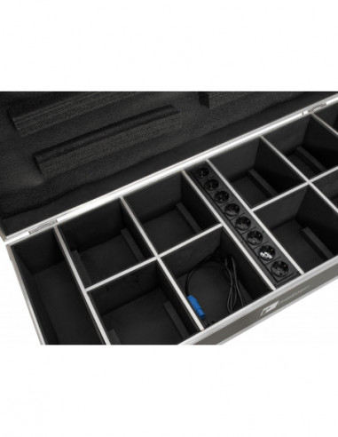 ROADINGER Flightcase 8x AKKU UP-4...