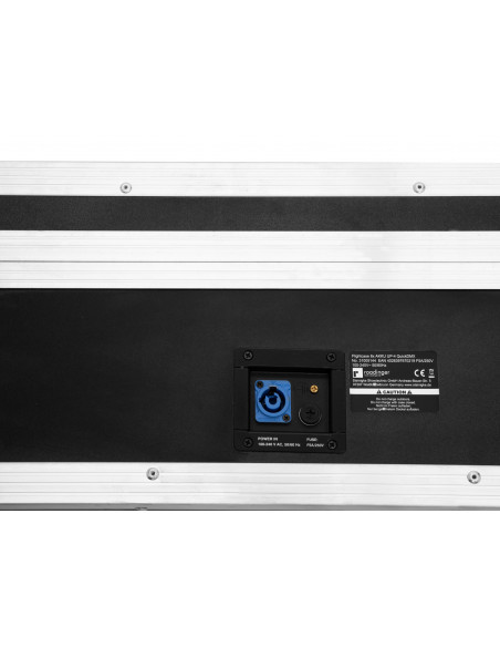 ROADINGER Flightcase 8x AKKU UP-4 QuickDMX with charging function