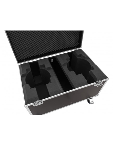 ROADINGER Flightcase 2x LED TMH-X19 Moving head