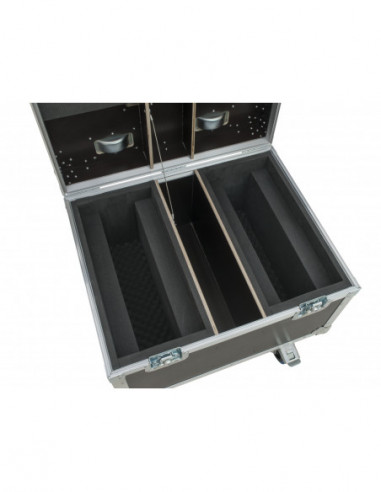 ROADINGER Flightcase 2x LED TMH-X Bar 5