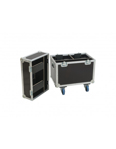 ROADINGER Flightcase 2x LED TMH-75