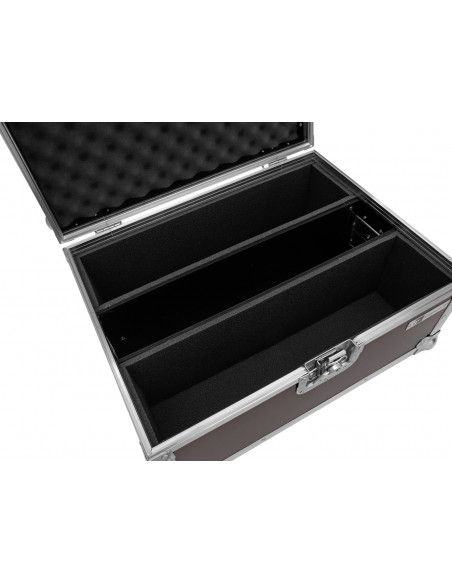 ROADINGER Flightcase 2x LED CBB-4
