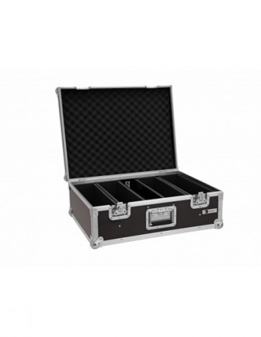ROADINGER Flightcase 4x LED CBB-4
