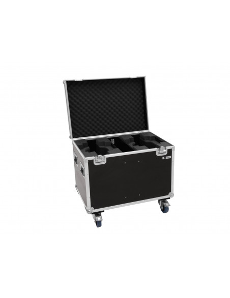ROADINGER Flightcase 2x LED TMH-X10