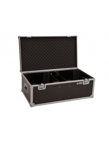 ROADINGER Flightcase 2x LED THA-150F Theater-Spot