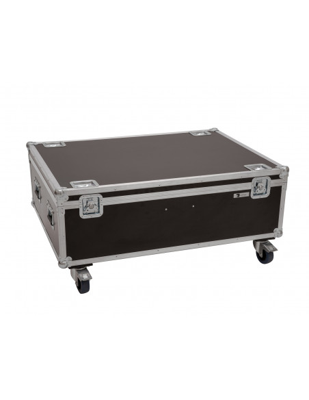 ROADINGER Flightcase 4x LED THA-150F Theater-Spot