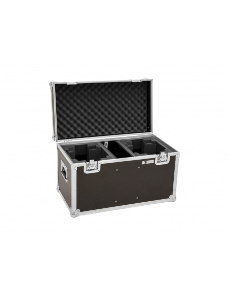 ROADINGER Flightcase 2x LED TMH-X4