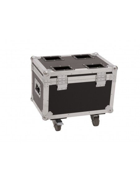 ROADINGER Flightcase 4x LED TMH-13/17/S30/W36