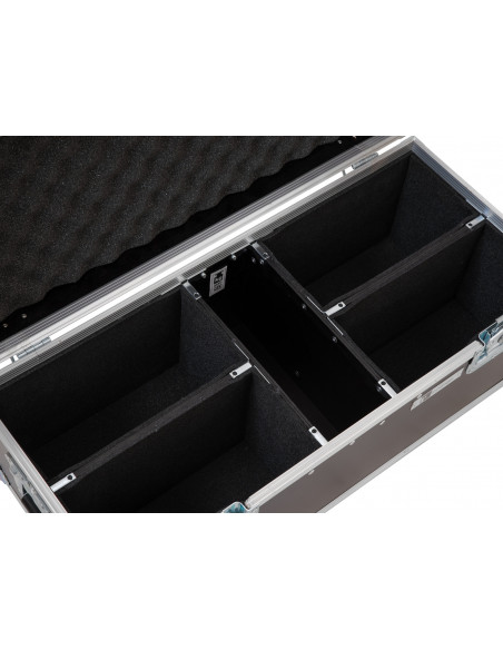 ROADINGER Flightcase 4 x LED CBB-2 COB Bar