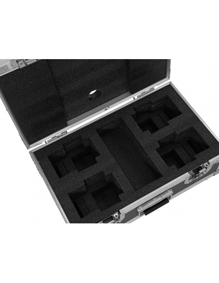 ROADINGER Flightcase 4x AKKU Dot 1 RGB/WW QuickDMX