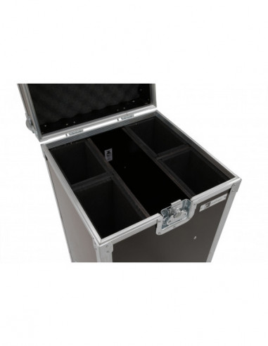 ROADINGER Flightcase 4x LED IP T-Bar...