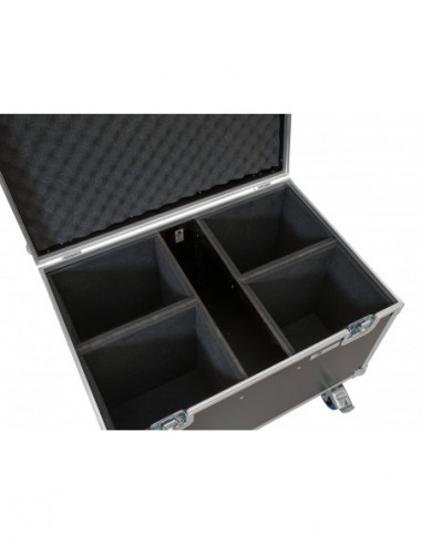 ROADINGER Flightcase 4x LED Theatre...