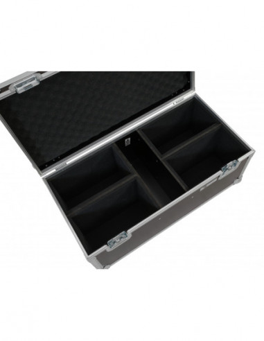 ROADINGER Flightcase 4x LED...