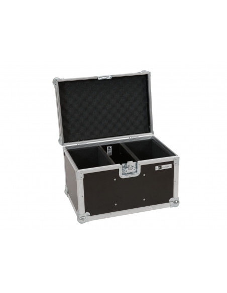 ROADINGER Flightcase 2x LED CBB-2WW/CW