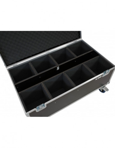 ROADINGER Flightcase 8x LED IP PAR...