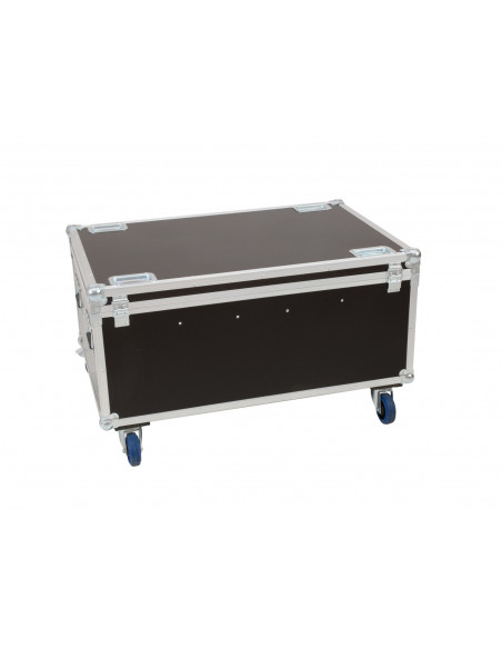 ROADINGER Flightcase 8x LED IP PAR 12x8W QCL/12x9 SQL Spot with wheels