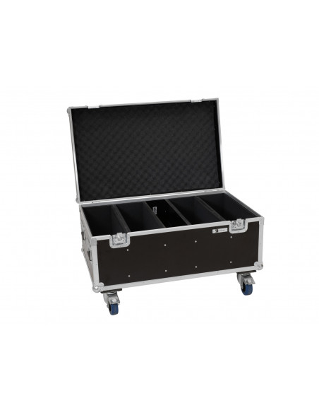 ROADINGER Flightcase 4x Multiflood Pro IP RGBW MK2