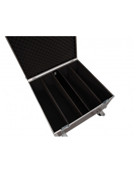 ROADINGER Flightcase 4x LED PLL-480